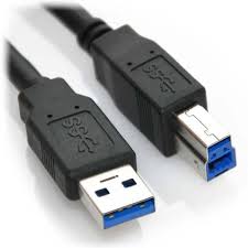 USB Cable A-B 3.0 Black