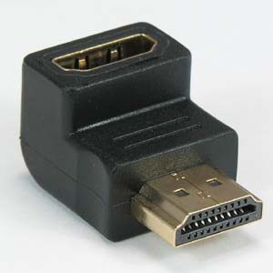 HDMI L Adapter Male Female