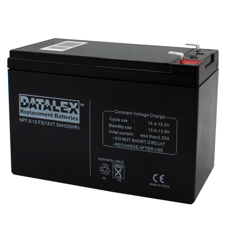12V 7Ah Datalex UPS Replacement Battery