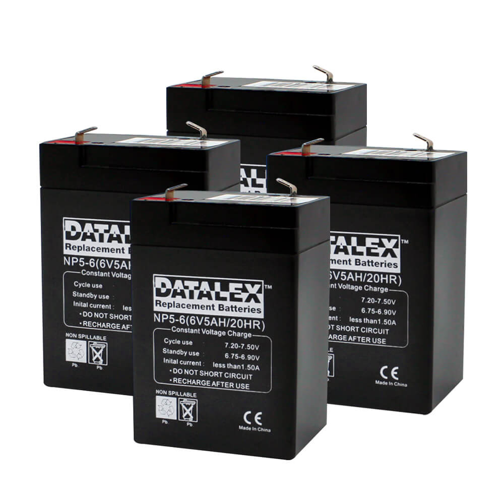 LexTec-Battries-NP-5AH-6V-4-Pack