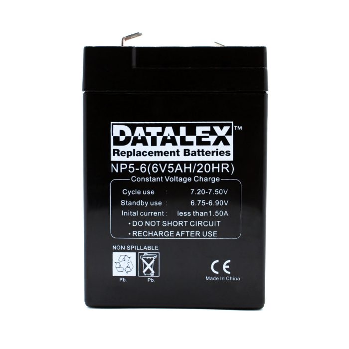EnerSys NP5-6 6V 5Ah Replacement Battery